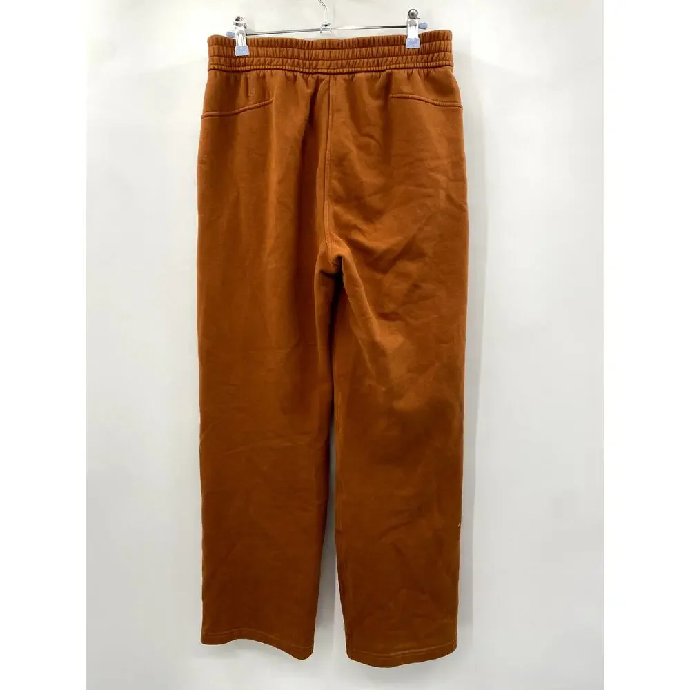 Lululemon Orange loungeful straight Leg Pants